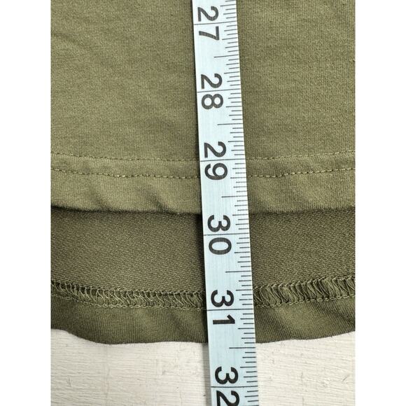 BYLT Drop Cut Shirt Men’s Large Green Short Sleeve Stretch Tee T-shirt Fitted - Picture 7 of 7